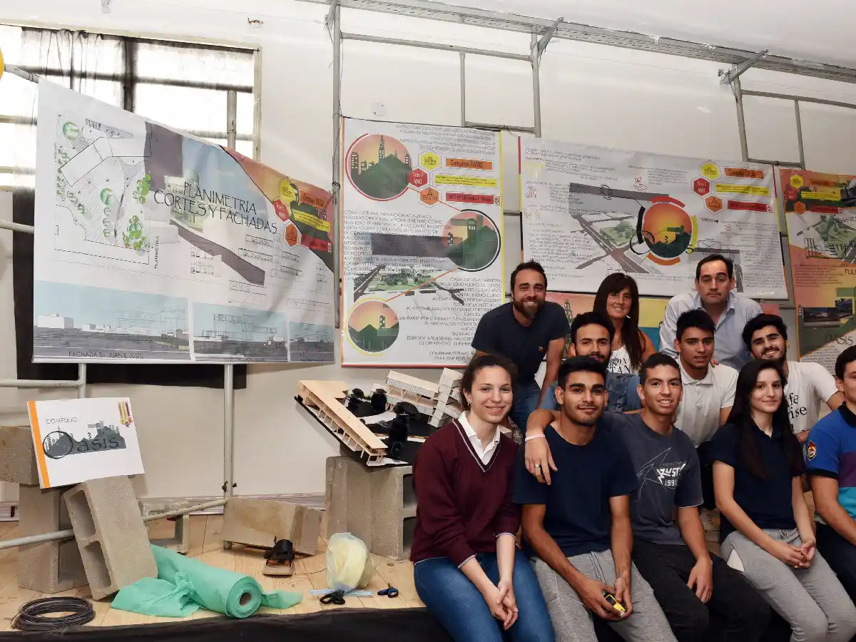 Un complejo habitacional surgido de la escuela  podría concretarse  