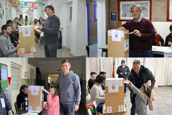 Así votaron los candidatos al Concejo en Tandil