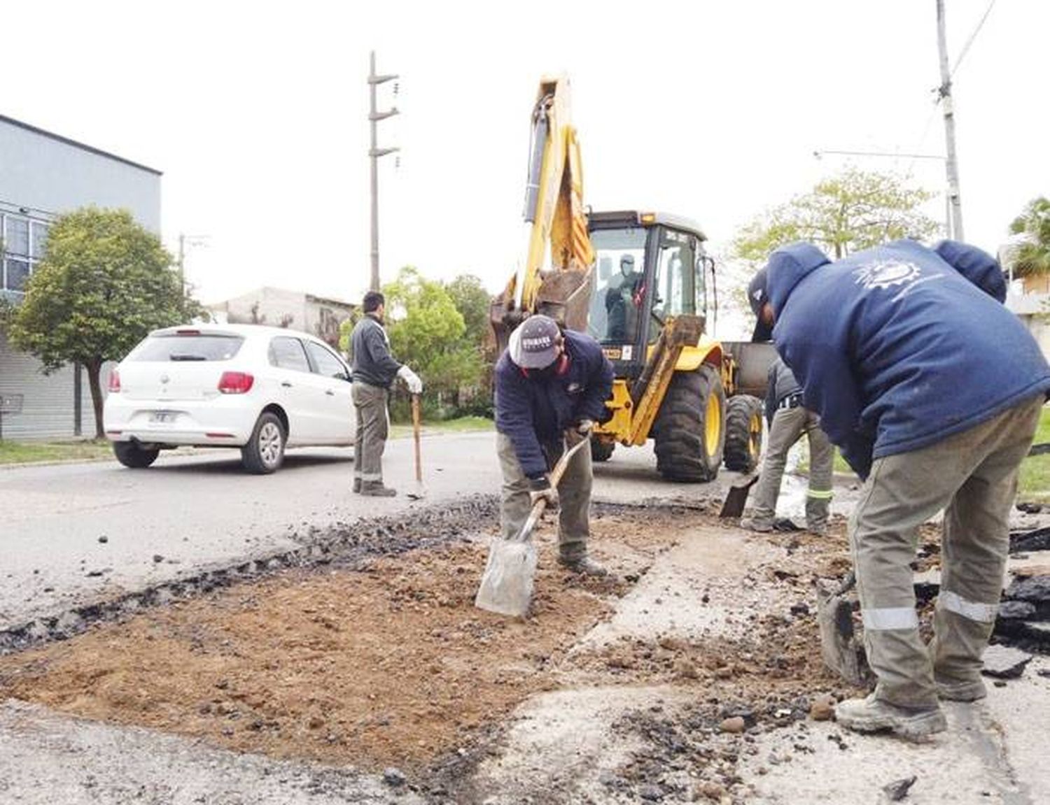 Continúan los  trabajos en  toda la ciudad