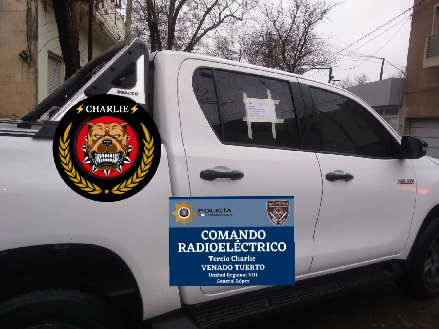 camioneta secuestrada