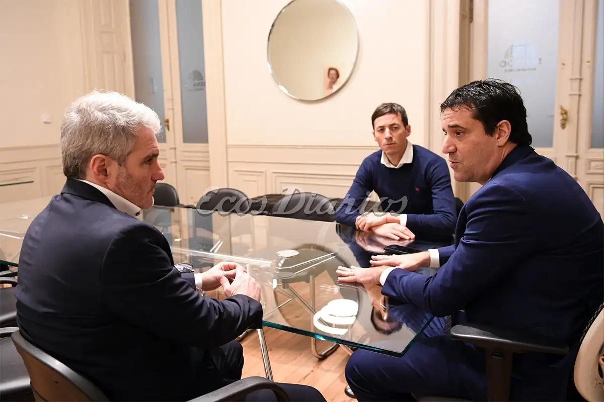 Gonzalo Diez con Maxi Abad