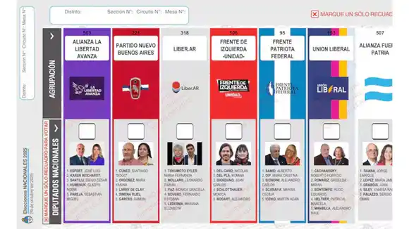 La Cámara Electoral confirmó que las boletas bonaerenses mantendrán la imagen de Espert