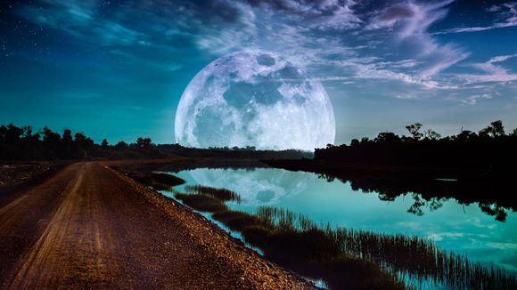 La impresionante Súper Luna Azul de agosto