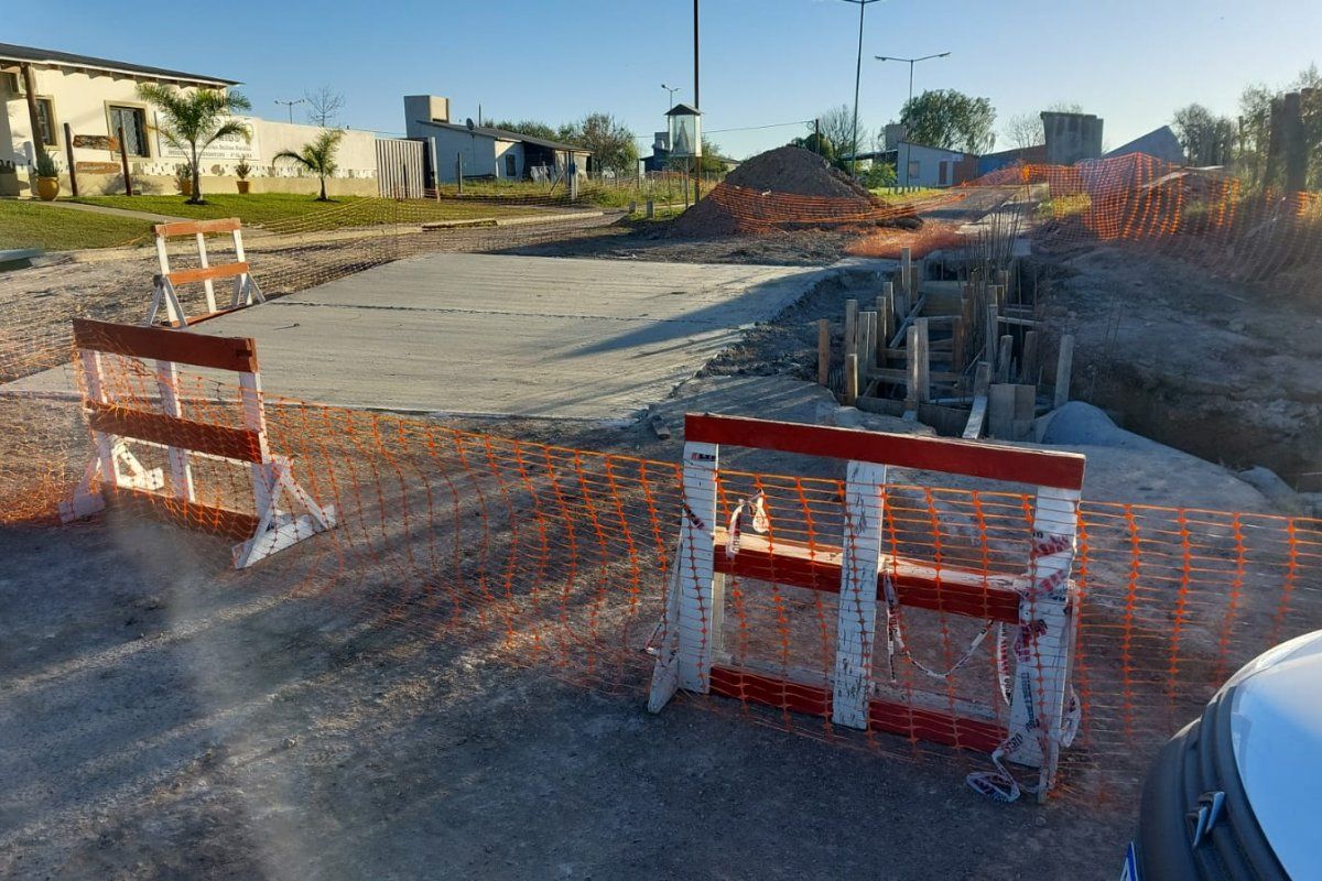 Realizan obras en Toto Irigoyen para disminuir el impacto de las lluvias en el barrio