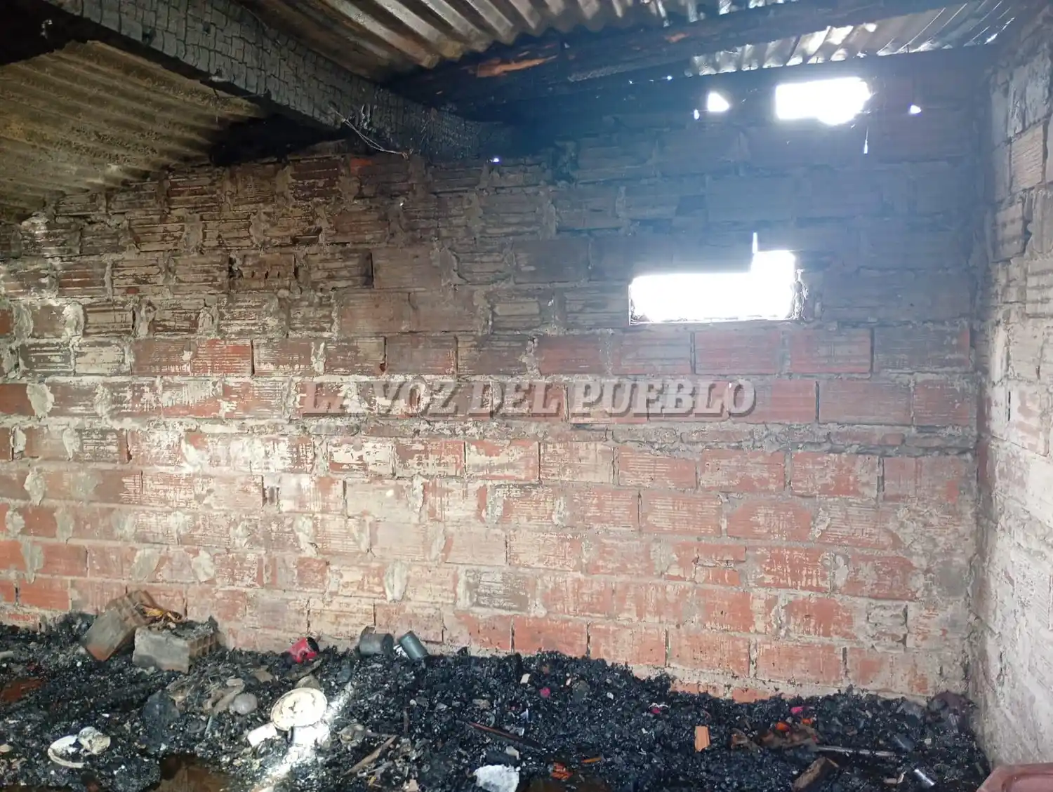 Incendio en una vivienda