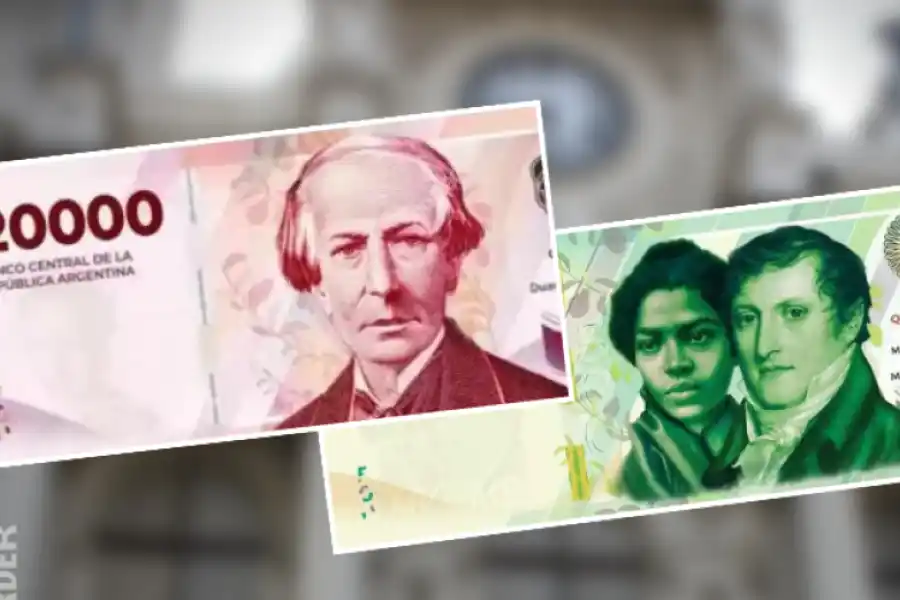 El Banco Central pondrá en circulación el billete de $10.000 en mayo y el de $20.000 a fin de año