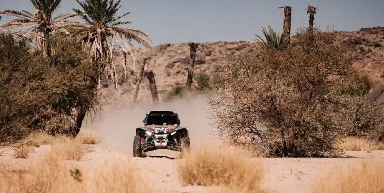 Cavigliasso fue el más rápido de la etapa con un tiempo de 3:39:41; seguido por Paul Spierings y Yasir Seaidan quien completó el podio de la especial. Foto: Ricardo Delgado