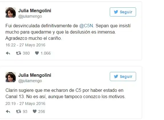 El mal momento de Julia Mengolini: ¿La echaron por ir a otro canal? 