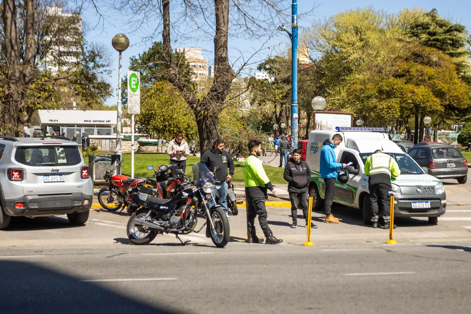 Entre el 18 y el 30 de noviembre, 227 motos se retiraron de circulación.