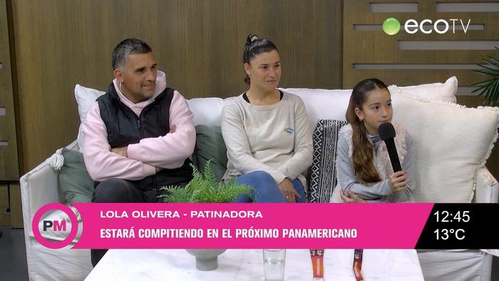 Patinadora tandilense participará en el Panamericano