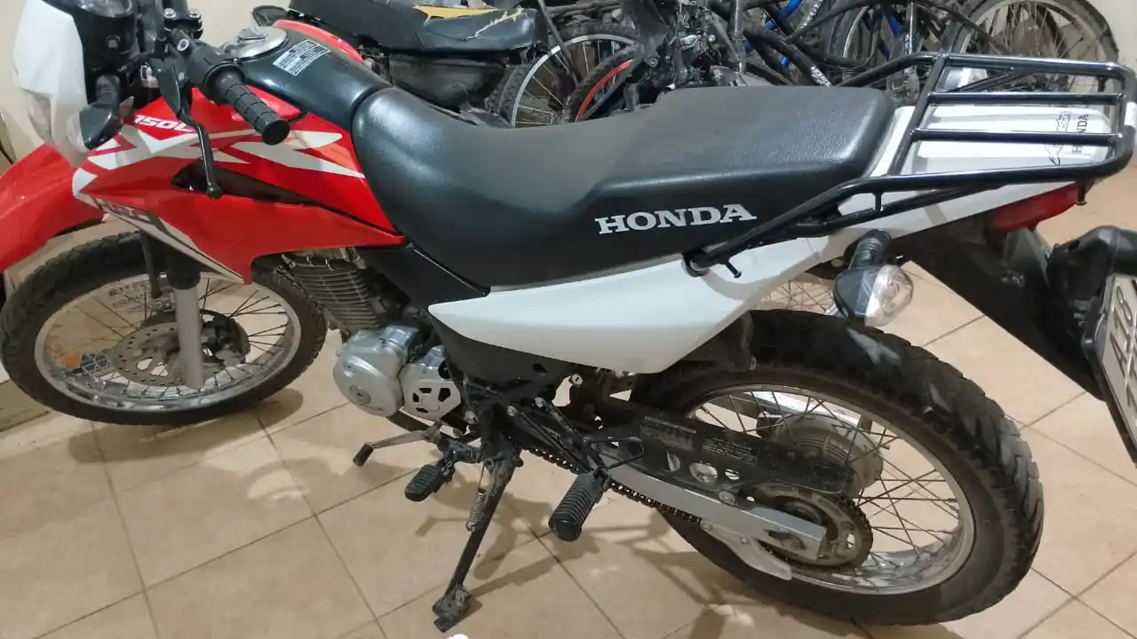 Secuestraron en Rafaela una motocicleta con pedido de captura en Felicia