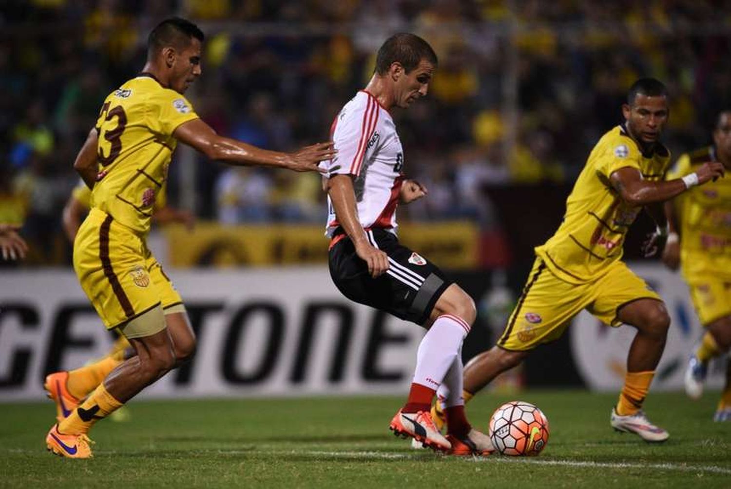 River goleó al Trujillanos por 4 a 0 en Venezuela 