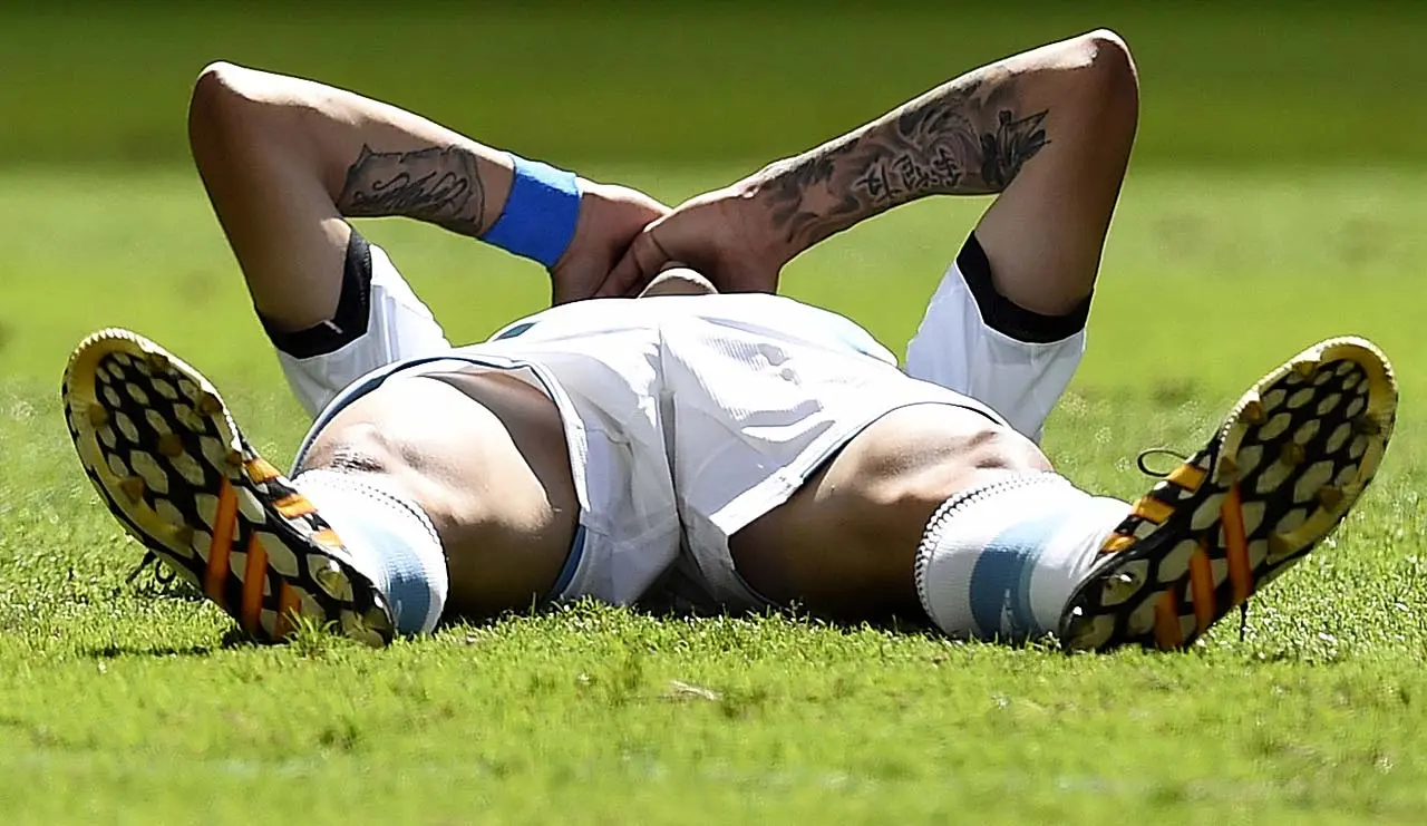 Brasil 2014: Por un desgarro, Di María queda fuera del Mundial