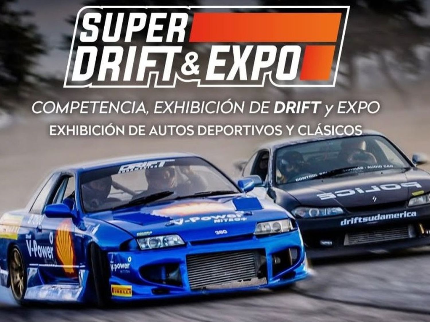 Rafaela vibrará este domingo con un evento único de Super Drift y exposición automotriz