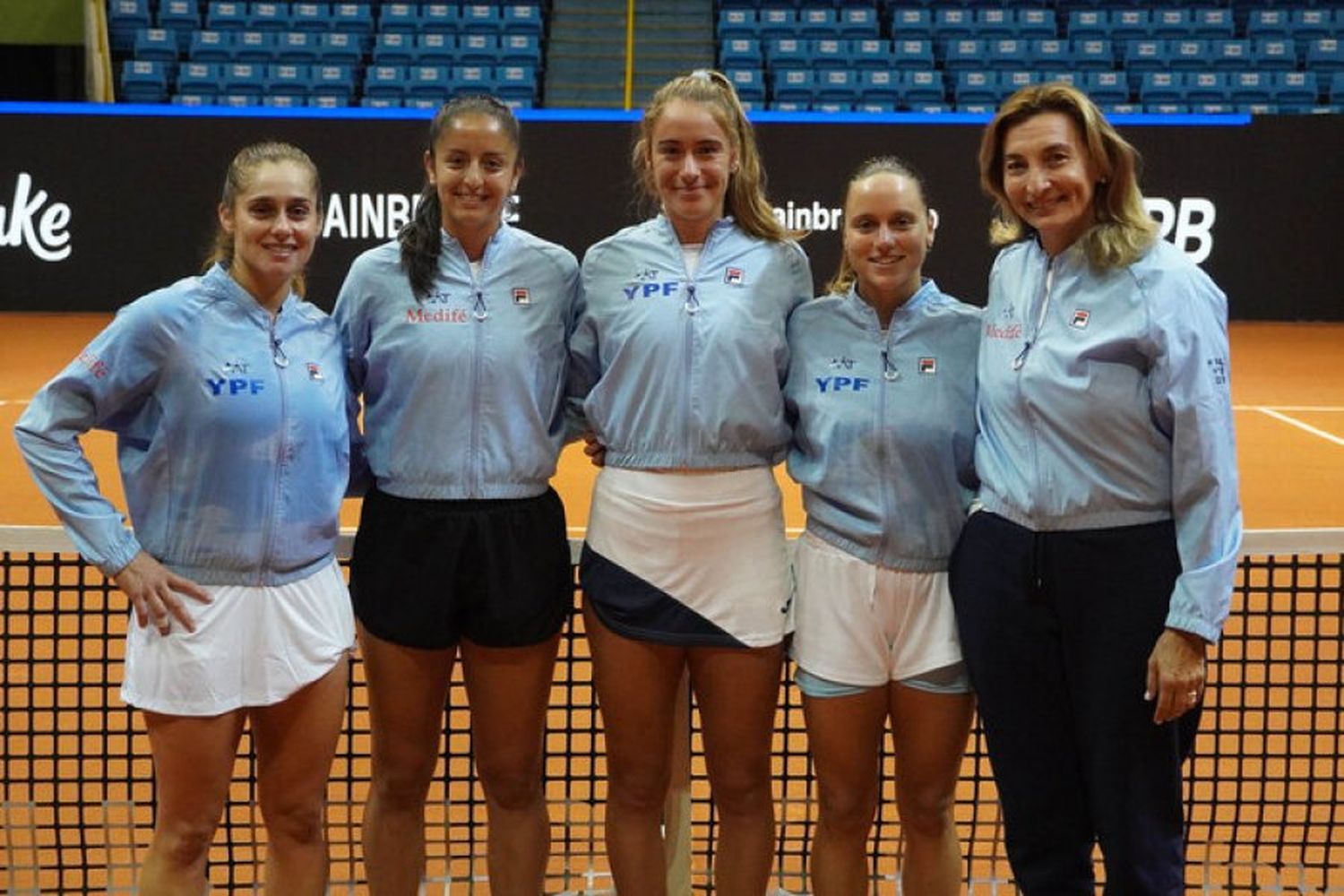 Argentina ante Brasil por la Billie Jean King Cup