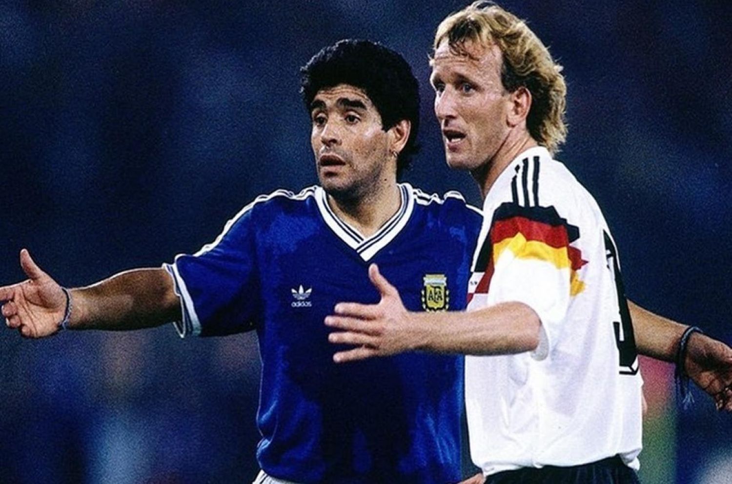 Bhreme y Maradona