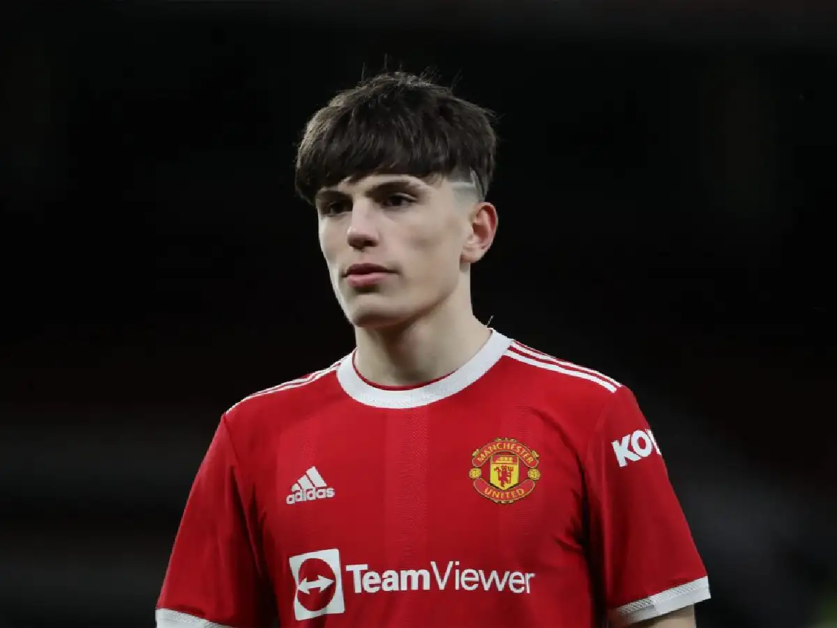 Garnacho debutó en Manchester United