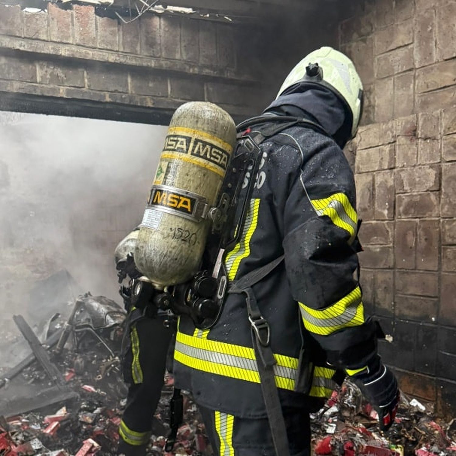 incendio vivienda barrio roca