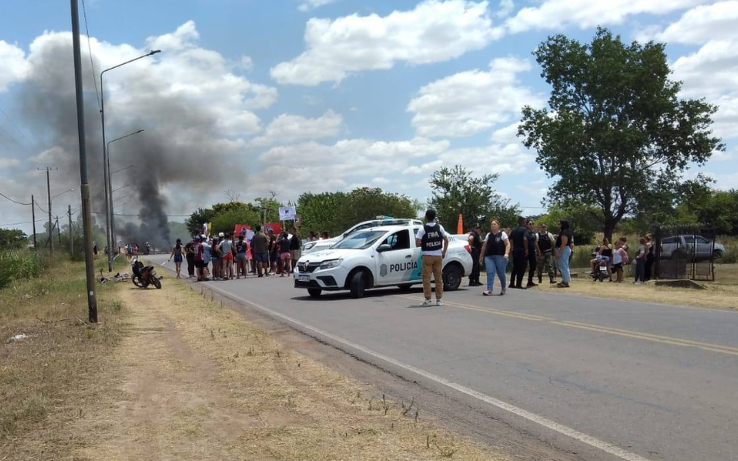 Pergamino: Familiares de un adolescente que murió atropellado pidieron justicia cortando una ruta