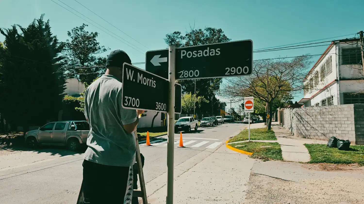 Williams Morris será mano única desde Edison hasta Padre Dutto.