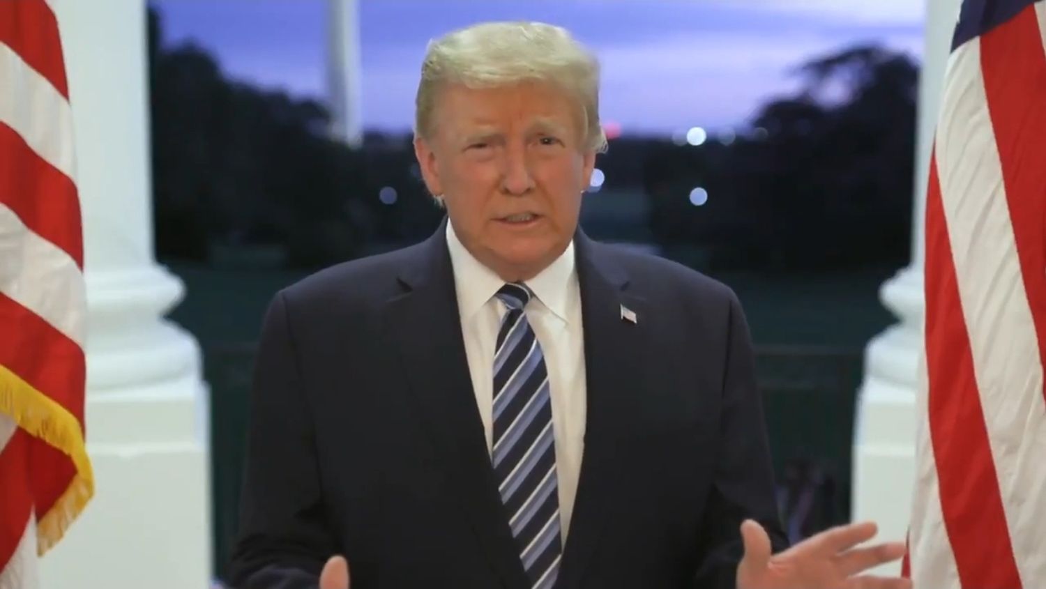 Trump: “No le tengan miedo al COVID-19, no dejen que los domine”