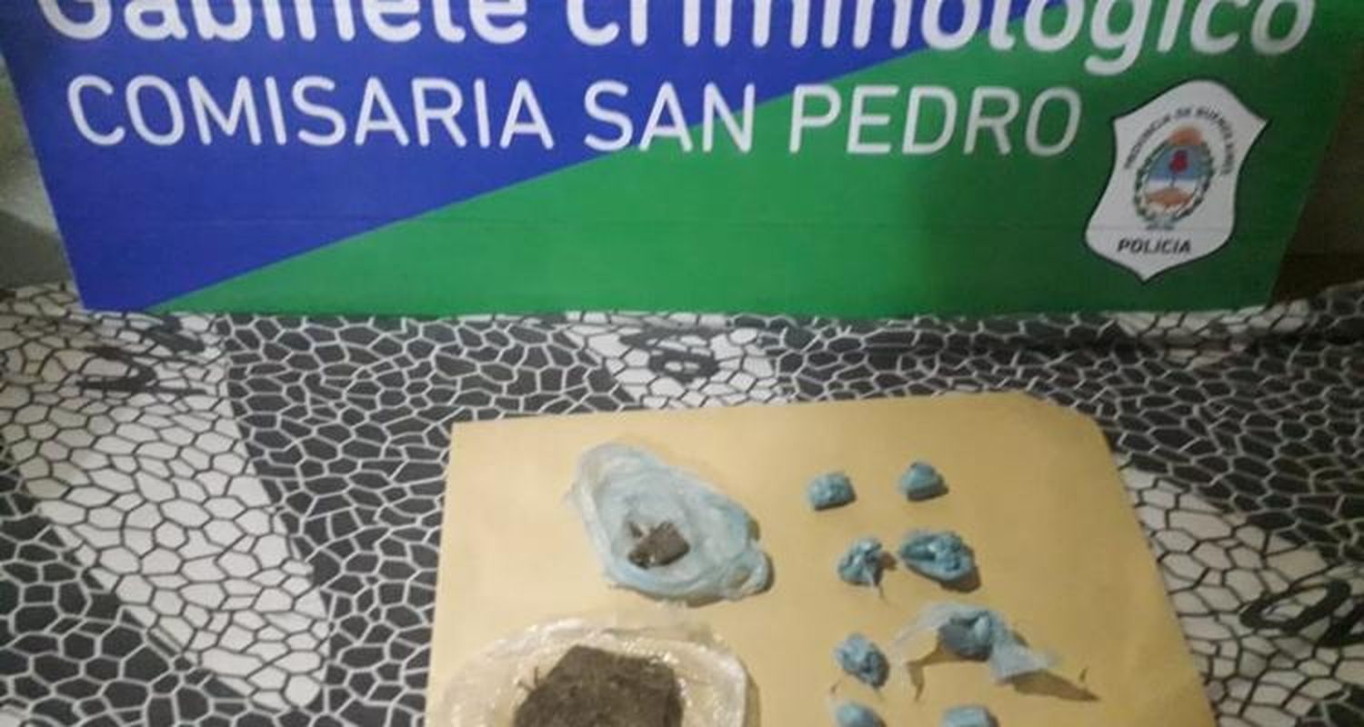 Fueron a allanar por un robo y encontraron drogas