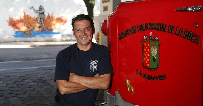 "Pepe" Monje, el bombero actor