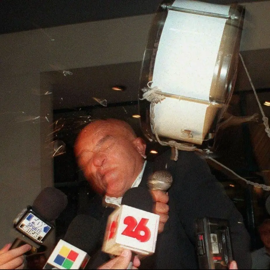 La recordada agresión a Daniel Lalín con un redoblante.
