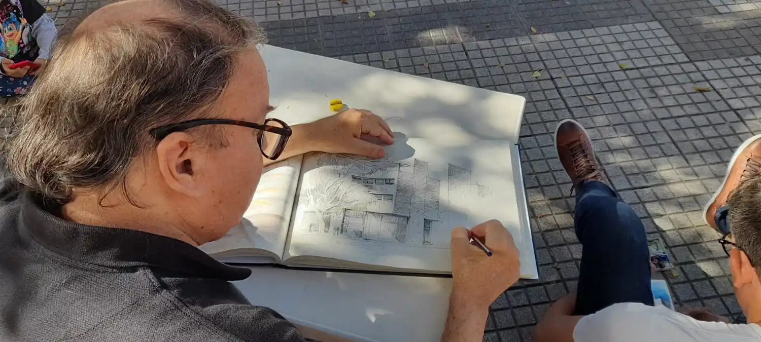“El dibujo es una herramienta que acompaña el pensamiento”