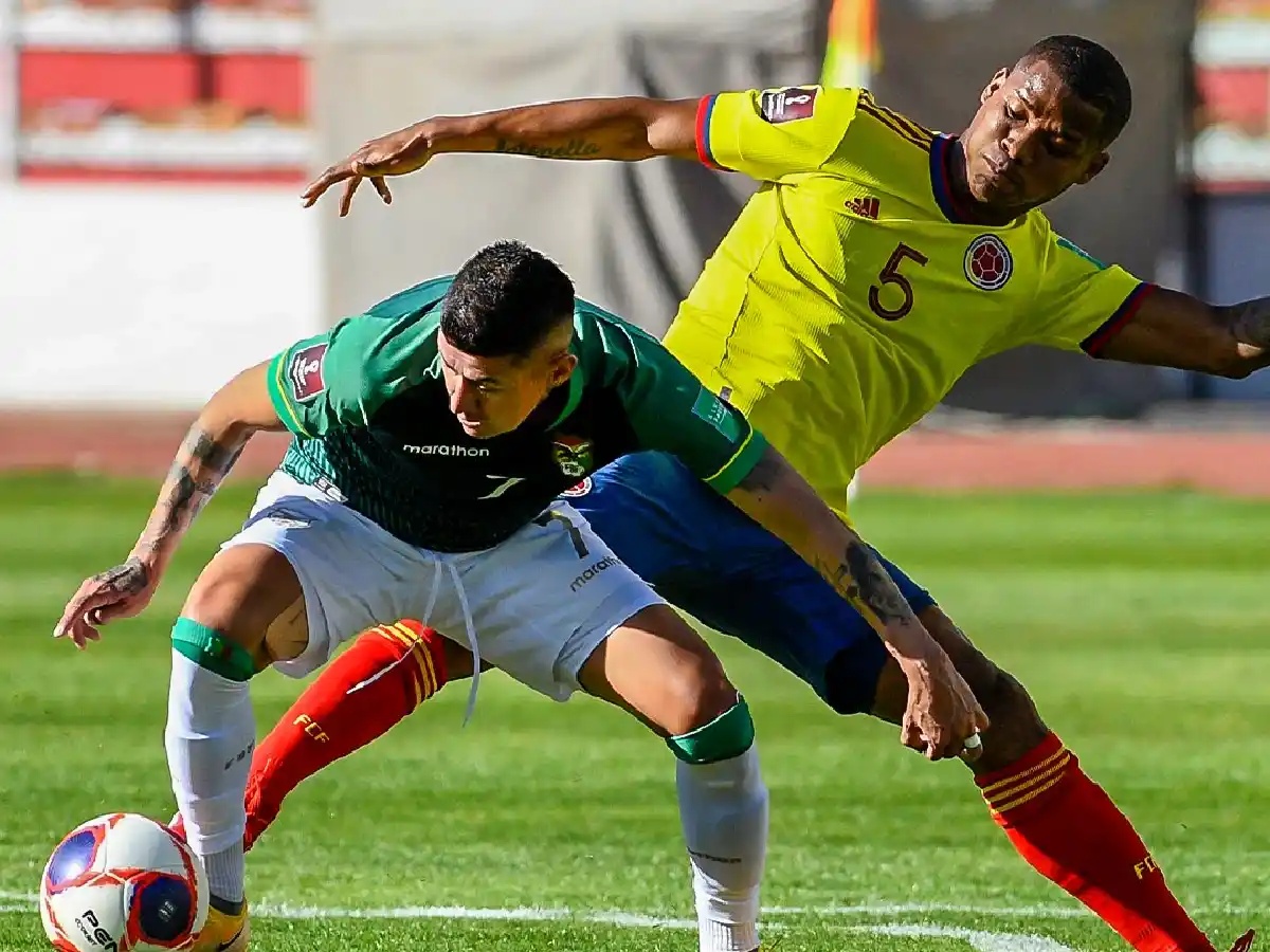 Bolivia y Colombia empataron en La Paz