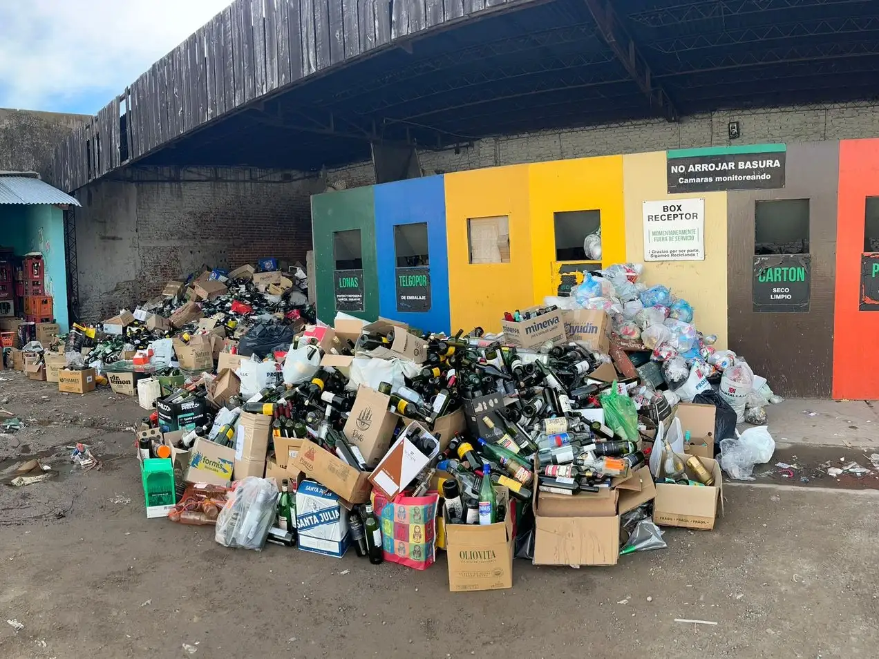 Más de 34 millones por los fletes de los Puntos Limpios