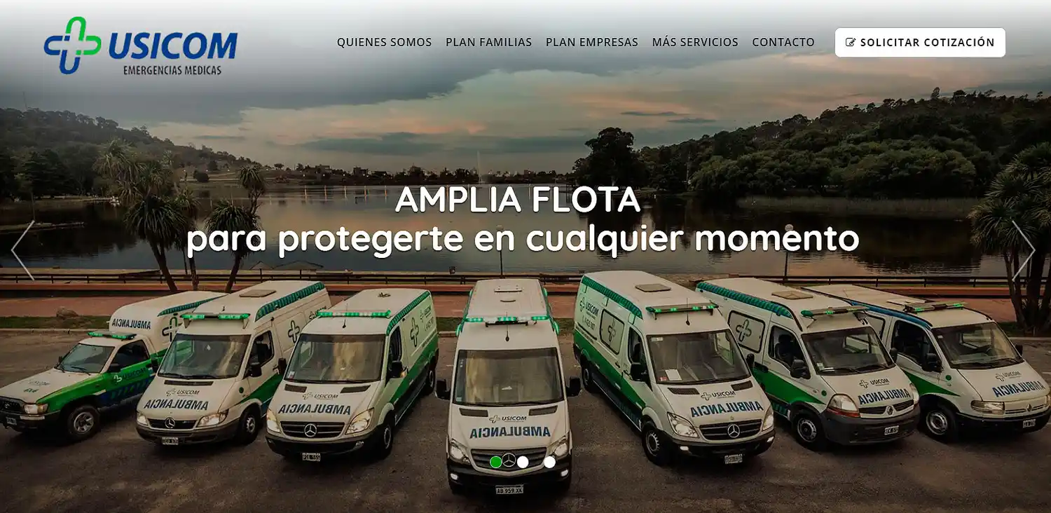 Nueva página web de Usicom
