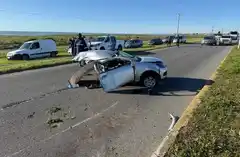 Un niño de 2 años falleció tras un violento choque en la Ruta 11