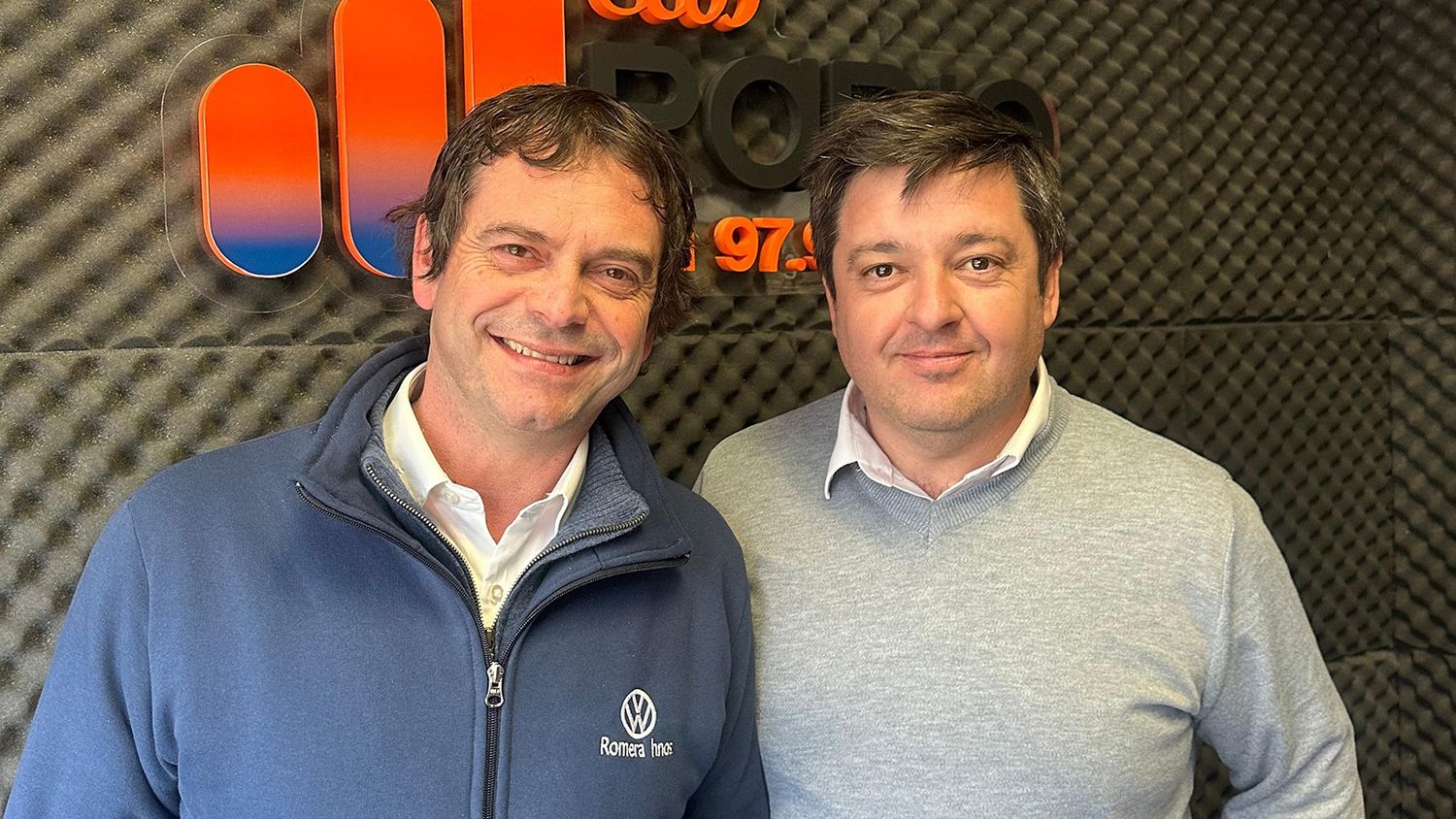 Luciano Amado y Centolanza estuvieron en Ecos Radio