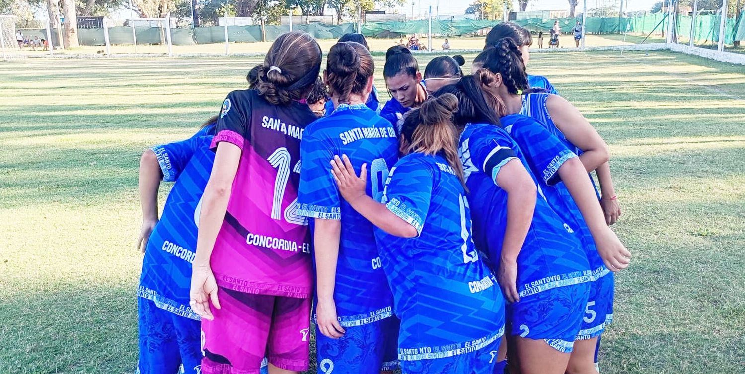 Por la Copa Entre Ríos femenina, Santa María juega la final de ida en La Paz