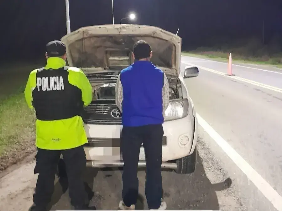Detectaron en Virginia una camioneta con pedido de secuestro durante un operativo de la Guardia Provincial