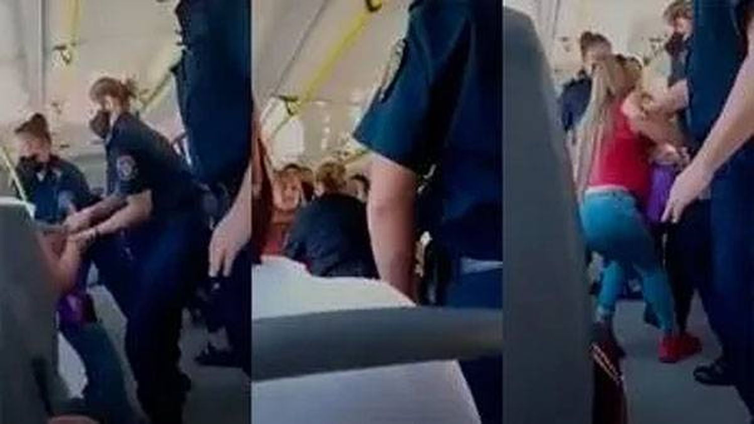 Una mujer fue detenida por agredir a funcionarios policiales