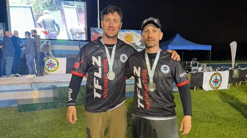 Alejandro Urban y Leandro Soler, destacados en el Nacional de tiro práctico