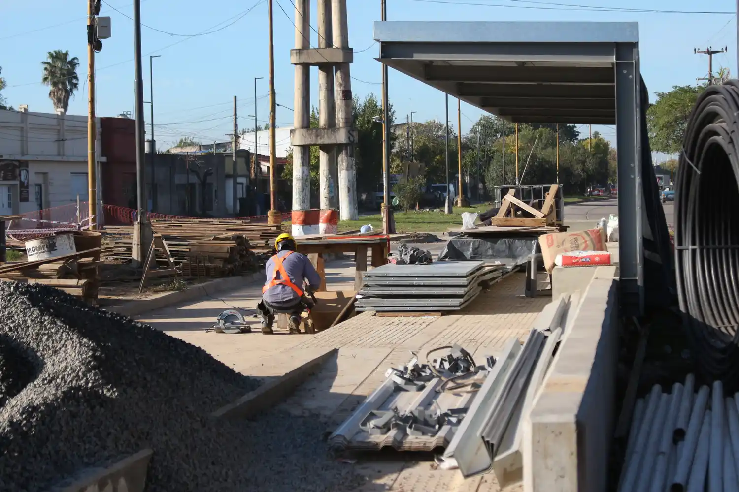 Metrofé: Corral y Dietrich recorren la obra
