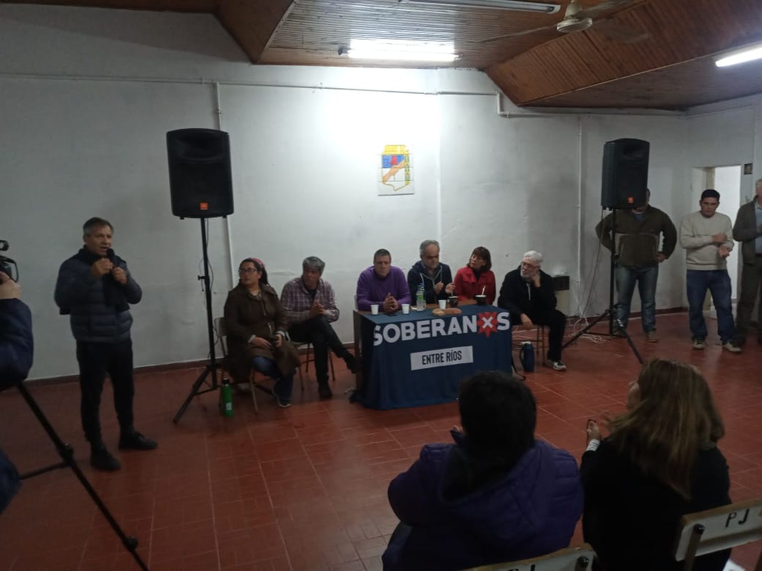 Sin Boudou, Gabriel Mariotto brindó una charla en el PJ Gualeguay