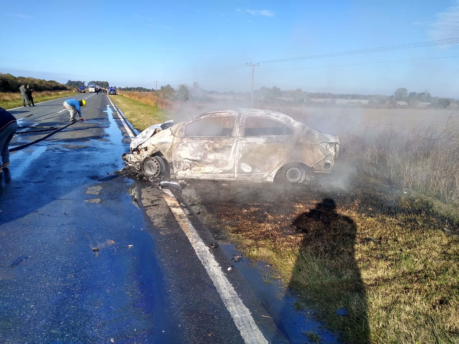 Accidente fatal en la Ruta 11, al norte de San Justo