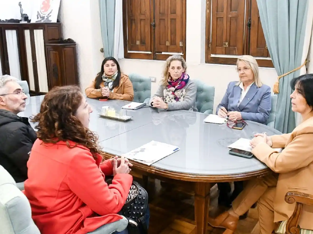 La vicegobernadora se reunió con representantes de la salud y la ciencia