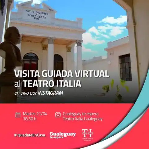 Tour virtual por el Teatro Italia