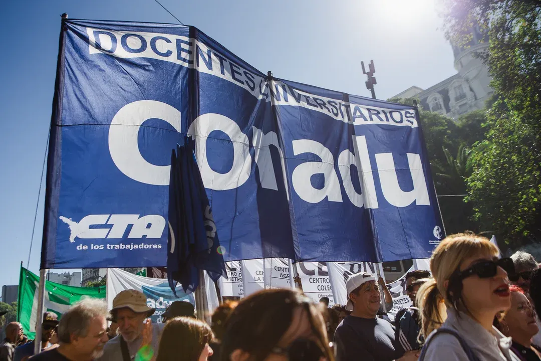 La CONADU volverá a movilizarse en contra del veto a la Ley de Financiamiento Universitario