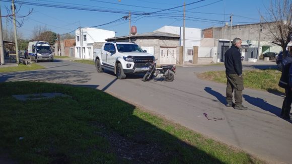 Dos jóvenes hospitalizados tras accidente en Almafuerte e Italia
