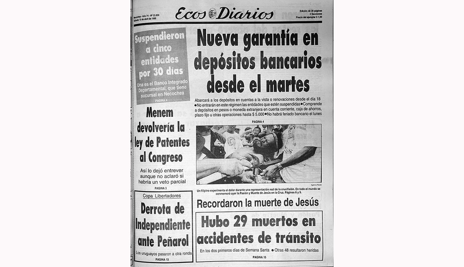 Viernes 14 de abril de 1995