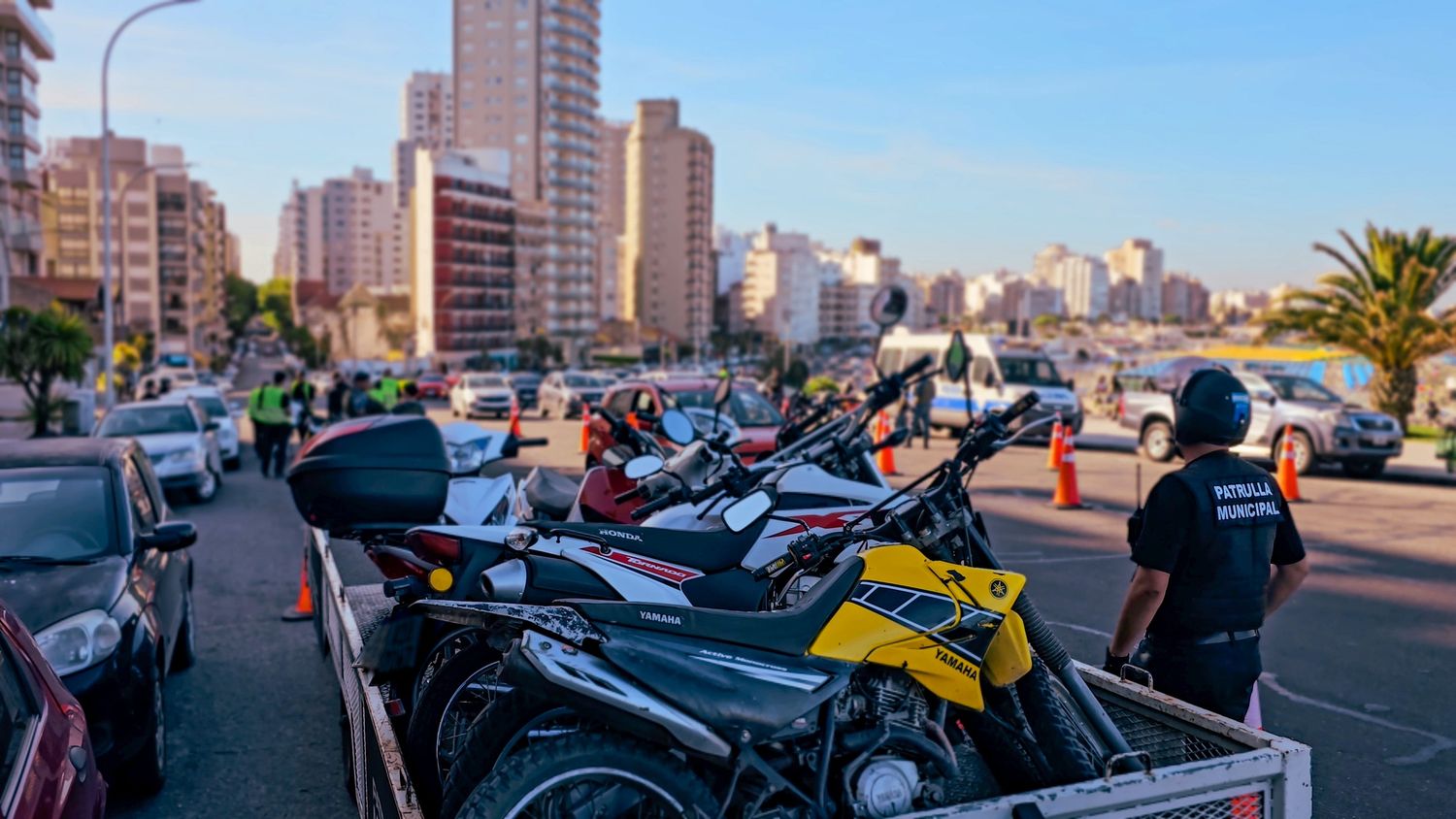 Secuestraron 76 motos por infracciones en distintos barrios de la ciudad