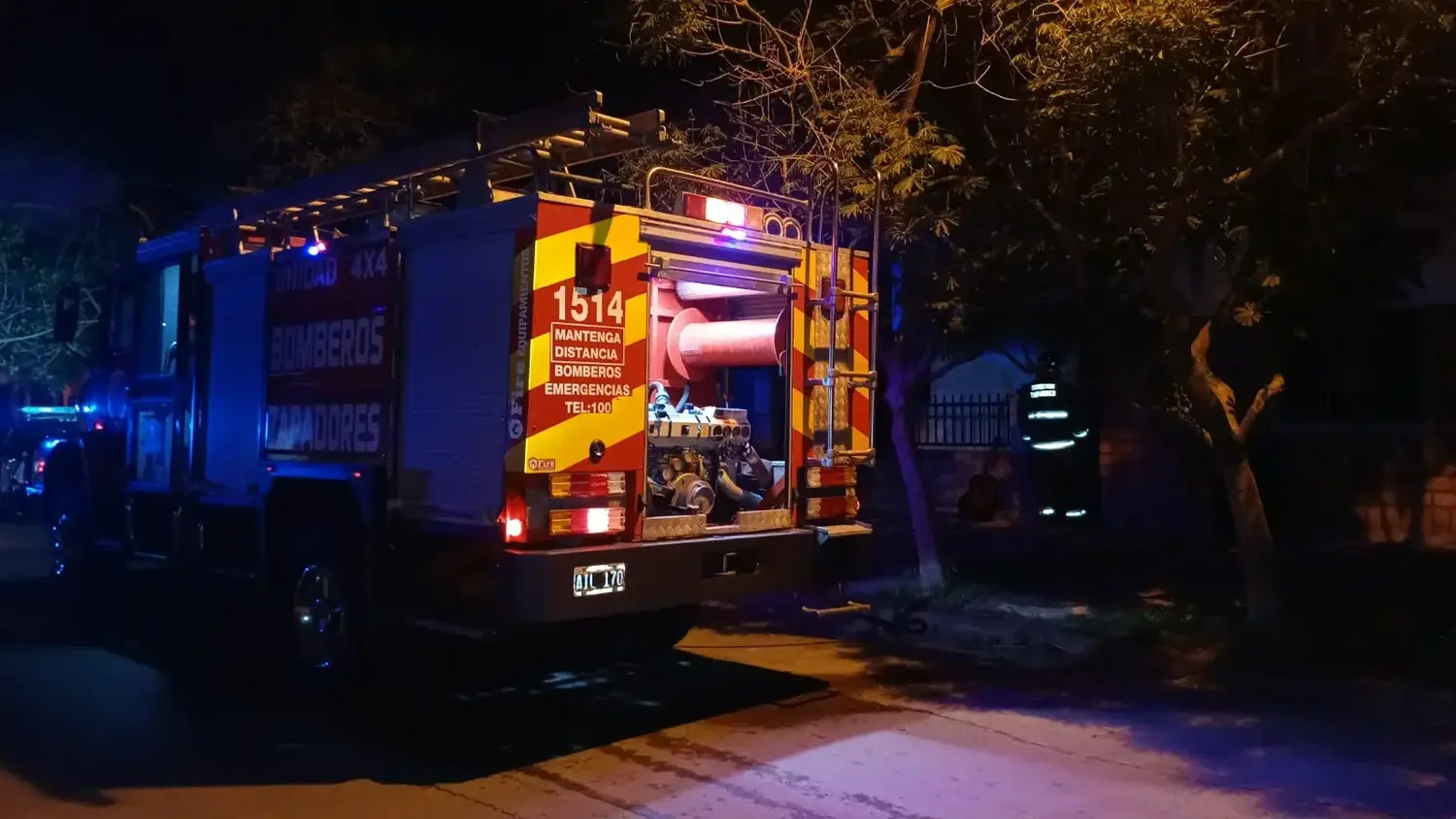 Incendio en una vivienda abandonada de Rafaela: una habitación quedó totalmente destruida