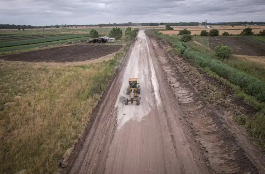 El Municipio realizó el mantenimiento de 600 kilómetros de caminos rurales