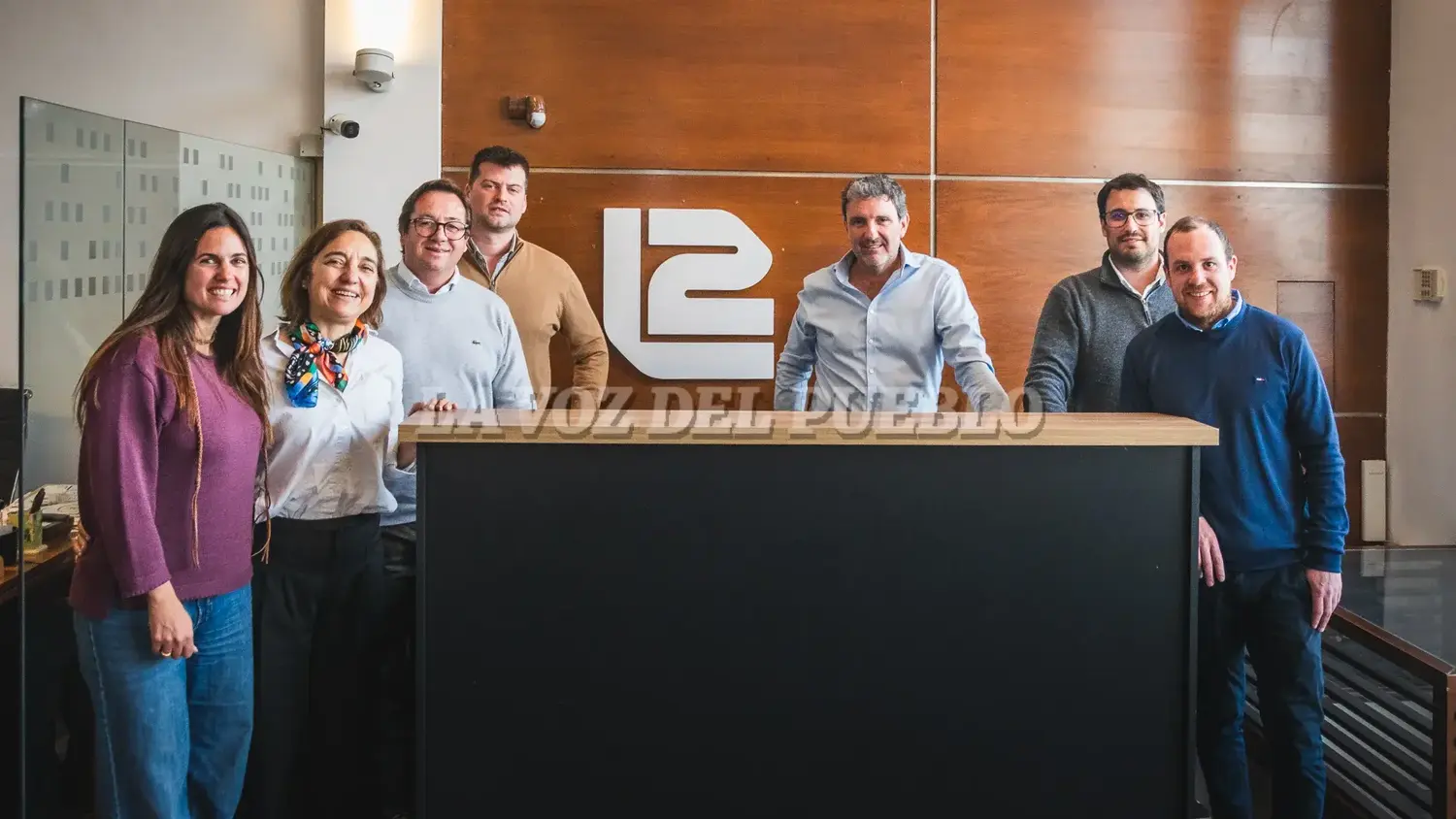 Agustina Di Vito, Carolina Emanuelle, Fernando Carrín, Guido Troncoso, Horacio Espeluse, Francisco Genisio y Diego De Sabato